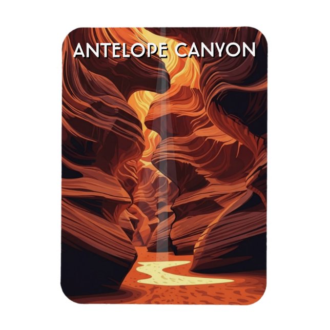 Imán Antelope Canyon  Souvenir (Vertical)