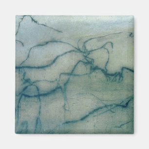 Imán Antelope y bison, Perigordiano (pintura rupestre)