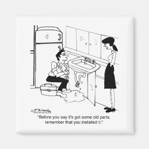 Imán Antes de que usted diga tiene viejas piezas