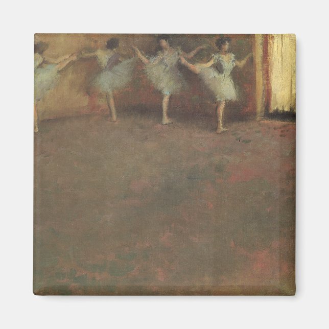Imán Antes del ballet de Edgar Degas, Bella Artes de la (Frente)