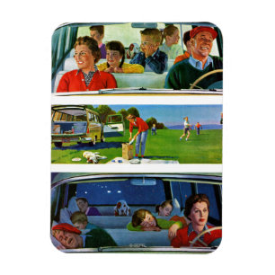 Imán Antes, durante y después del picnic