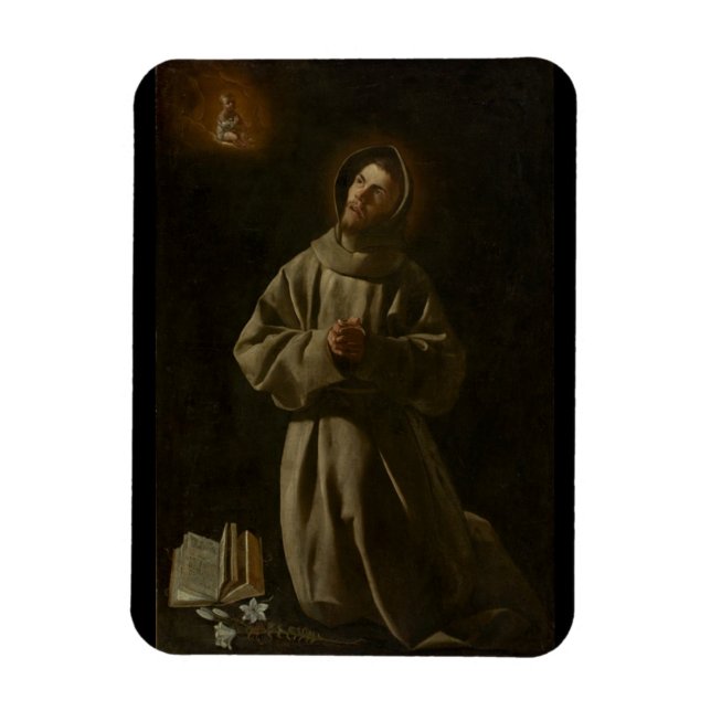 Imán Anthony de Padua (Francisco de Zurbarán, 1627-30) (Vertical)