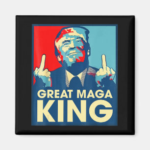 Imán Anti Biden El Gran Maga Rey Divertido Trump Ultra