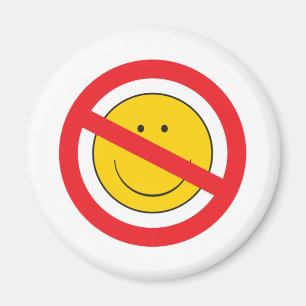 Imán Anti-Cara Sonriente