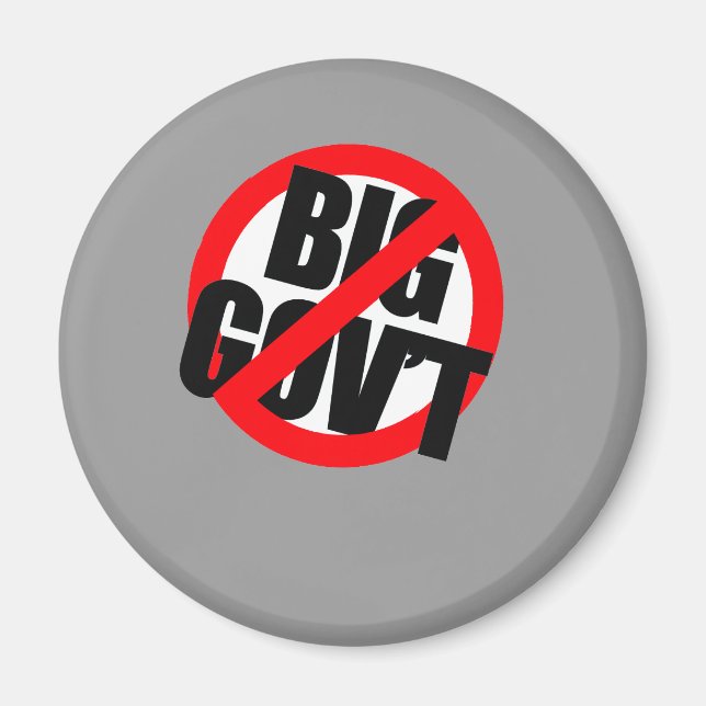 Imán Anti-Obama - Anti-Gran Gobierno (Frente)