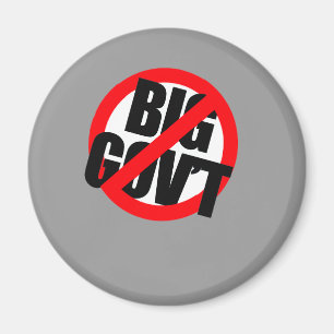 Imán Anti-Obama - gobierno grande Anti