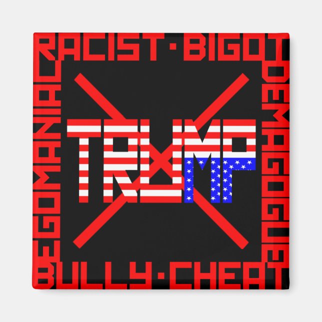 Imán Anti Trump (Frente)