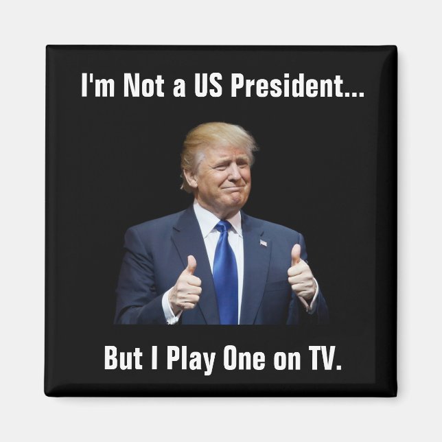 Imán Anti-Trump (Frente)