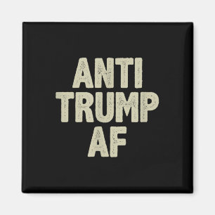 Imán Anti Trump Af - Estilo Vintage -