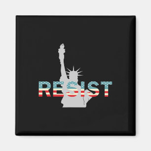 Imán Anti Trump resiste Estatua De La Libertad.