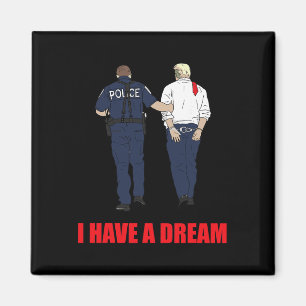 Imán Anti Trump Tengo Un Sueño Policía Arresta Trump Po