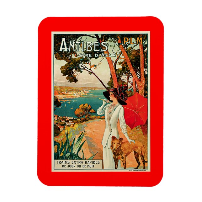 Imán Antibes Cote d'Azur (Vertical)