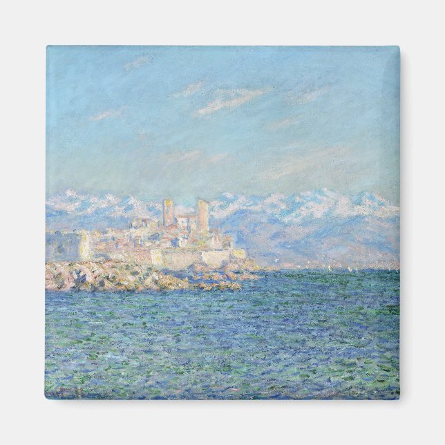 Imán Antibes, efecto de tarde - Claude Monet (Frente)