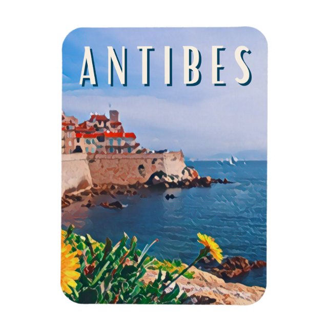 Imán Antibes Photo Vintage (Vertical)