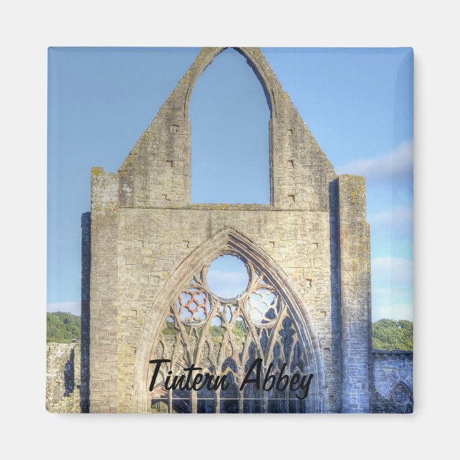 Imán Antigua Abadía de Tintern, Monasterio Cisterciense (Frente)