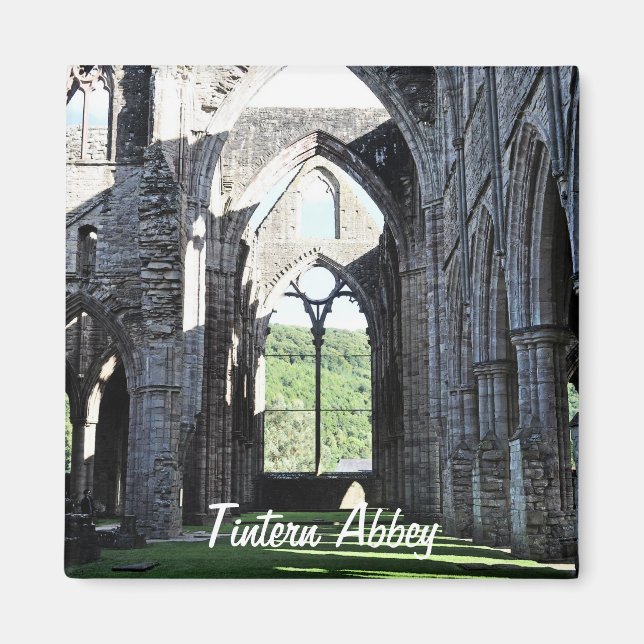 Imán Antigua Abadía de Tintern, Monasterio Cisterciense (Frente)
