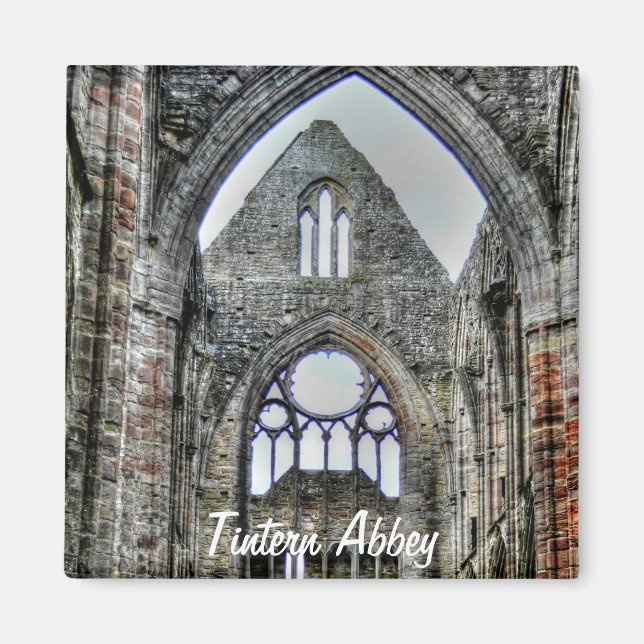 Imán Antigua Abadía de Tintern, Monasterio Cisterciense (Frente)