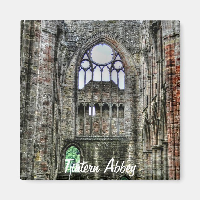 Imán Antigua Abadía de Tintern, Monasterio Cisterciense (Frente)