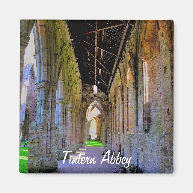 Imán Antigua Abadía de Tintern, Monasterio Cisterciense (Frente)
