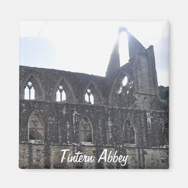 Imán Antigua Abadía de Tintern, Monasterio Cisterciense (Frente)