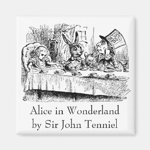Imán Antigua Alice en el País de las Maravillas, Escena