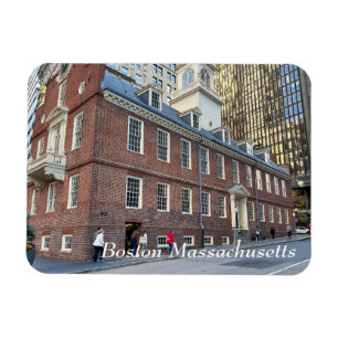 Imán Antigua Casa de Gobierno en Boston Massachusetts