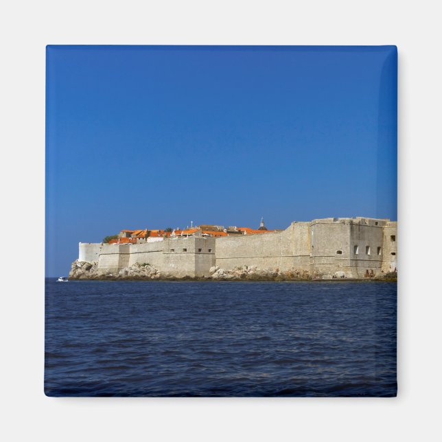 Imán Antigua ciudad de Dubrovnik, Croacia (Frente)