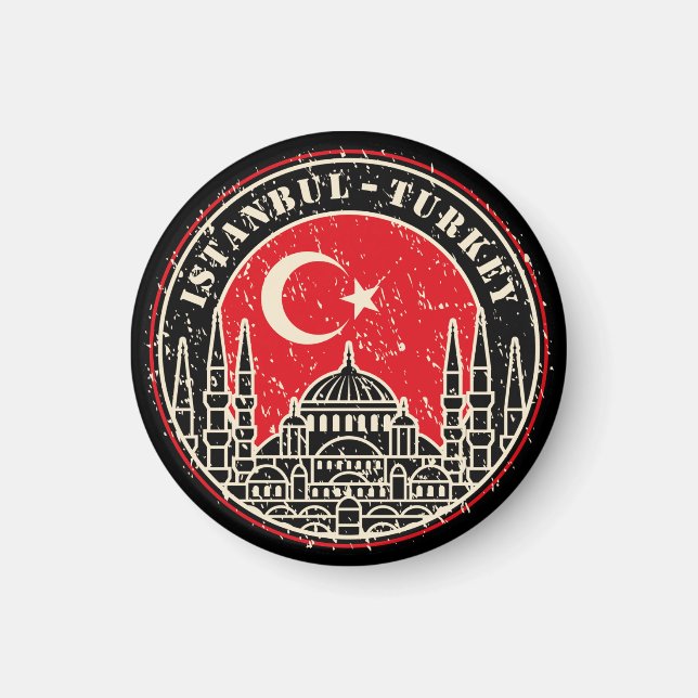 Imán Antigua ciudad rusa de Estambul (Frente)