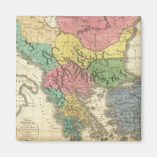 Imán Antigua Grecia 4 (Frente)