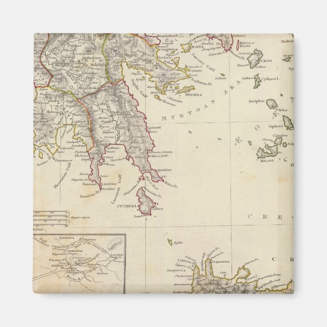 Imán Antigua Grecia, sur (Frente)
