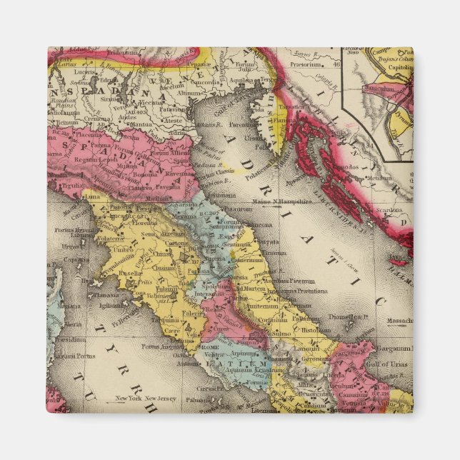 Imán Antigua Italia 4 (Frente)