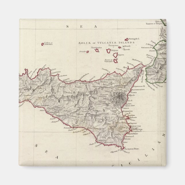 Imán Antigua Italia III (Frente)