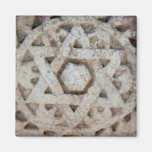 Imán Antigua talla de la estrella de David, Israel