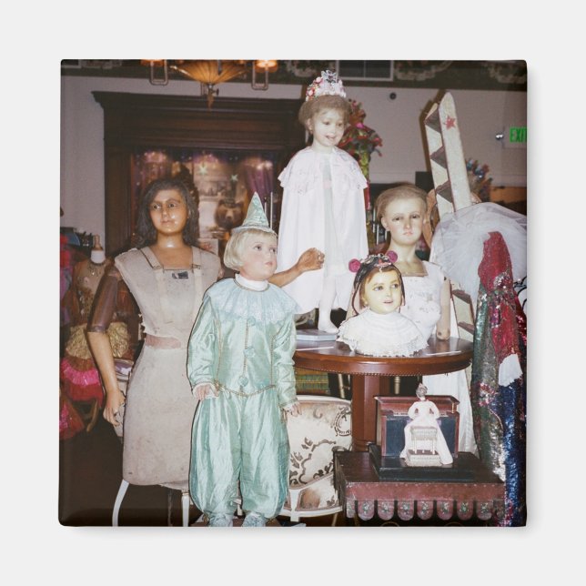 Imán Antigüedad de las muñecas vintage (Frente)