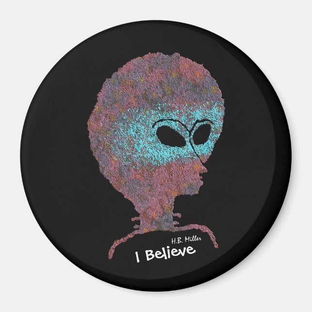 Imán Antiguo Alien (Frente)