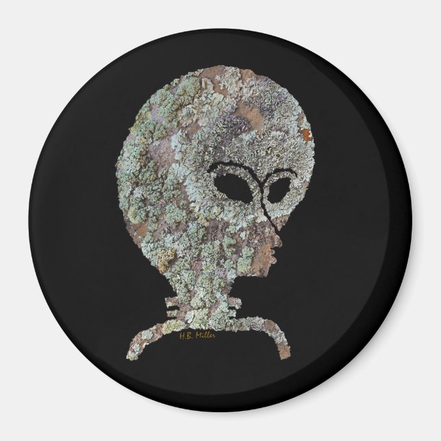 Imán Antiguo Alien (Frente)
