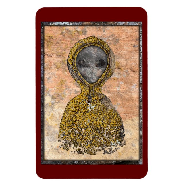 Imán Antiguo Alien (Vertical)