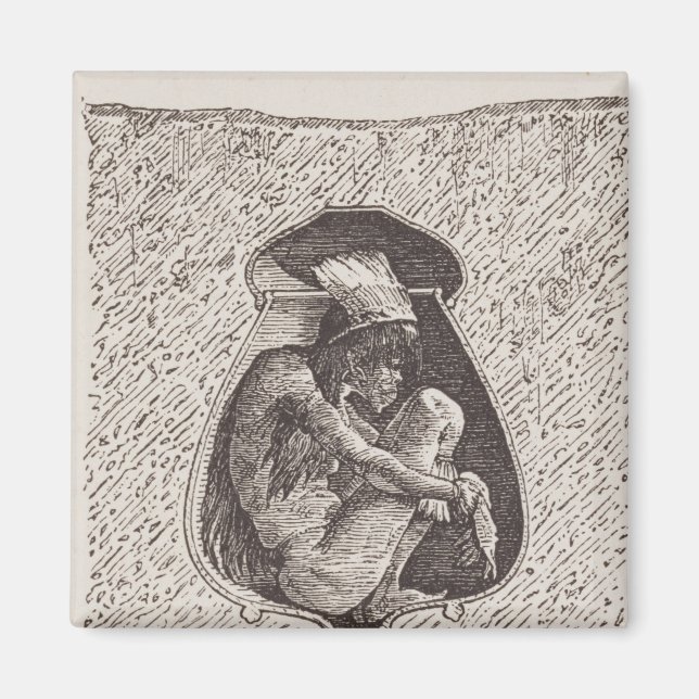 Imán Antiguo cementerio indio (Frente)