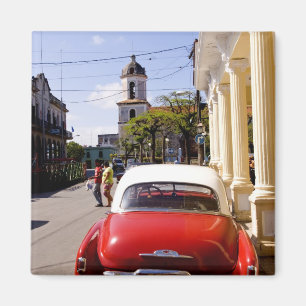 Imán Antiguo clásico auto americano en Guanabacoa un pu