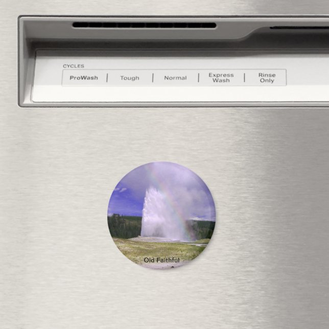 Imán Antiguo creyente en el Parque Nacional Yellowstone (In situ (lavavajillas))