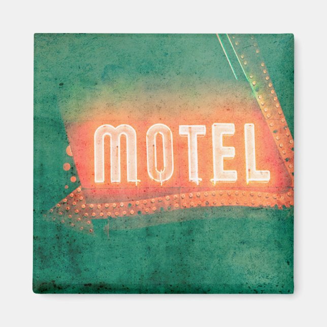 Imán Antiguo motel (Frente)