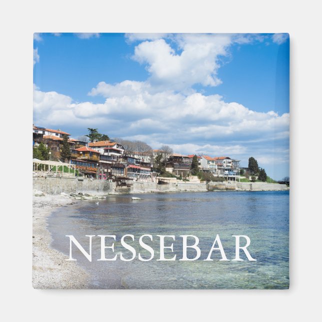 Imán Antiguo Nessebar. Bulgaria (Frente)