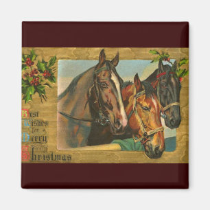 Imán Antiguo país Feliz Navidad