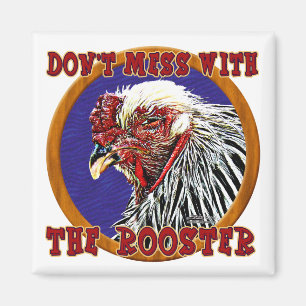 Imán Antiguo Rooster