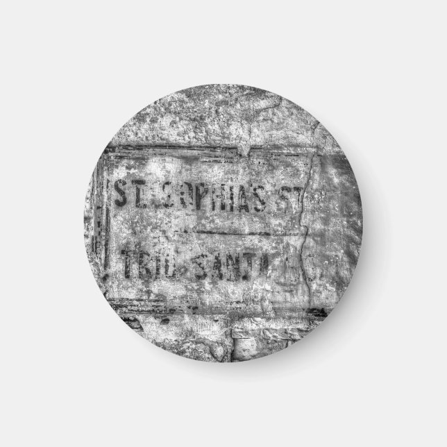 Imán Antiguo Rótulo callejero de Malta (Frente)