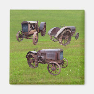 IMÁN ANTIGUO TRACTOR -MAGNET