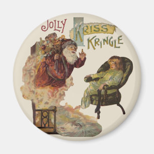 Imán Antique Kris Kringle Sanga Claus