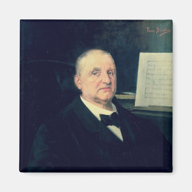Imán Anton Bruckner, 1889 (Frente)