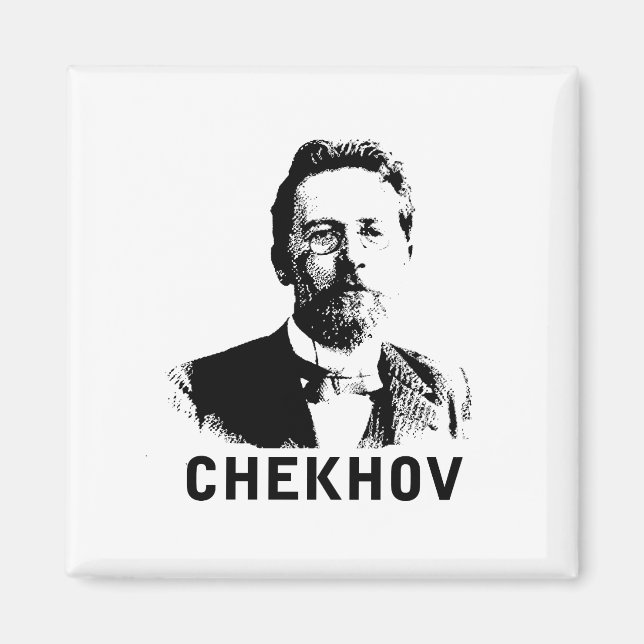 Imán Anton Chekhov (Frente)