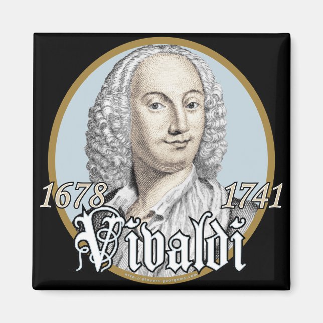 Imán Antonio Vivaldi (Frente)